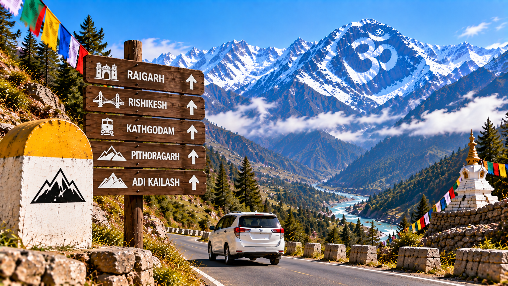 Raigarh to Adi Kailash Travel Guide | Raigarh to Adi Kailash Yatra Package